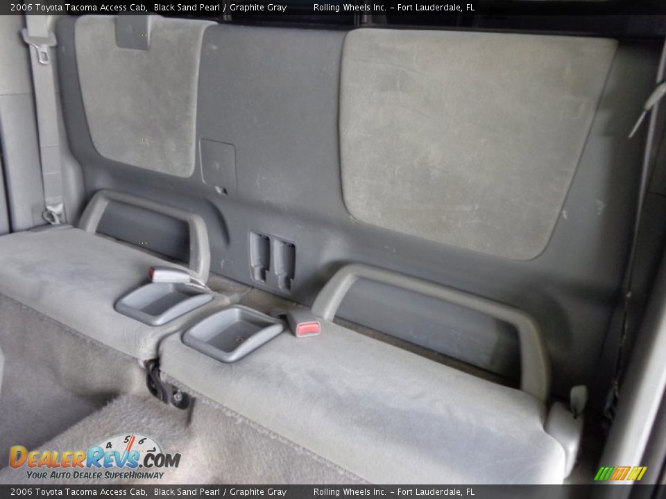 2006 Toyota Tacoma Access Cab Black Sand Pearl / Graphite Gray Photo #12