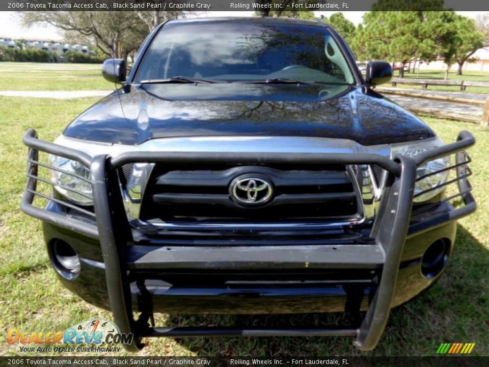 2006 Toyota Tacoma Access Cab Black Sand Pearl / Graphite Gray Photo #16