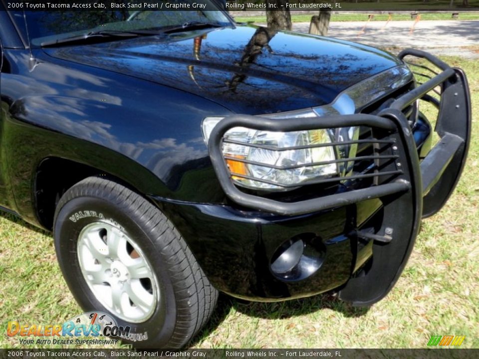 2006 Toyota Tacoma Access Cab Black Sand Pearl / Graphite Gray Photo #19