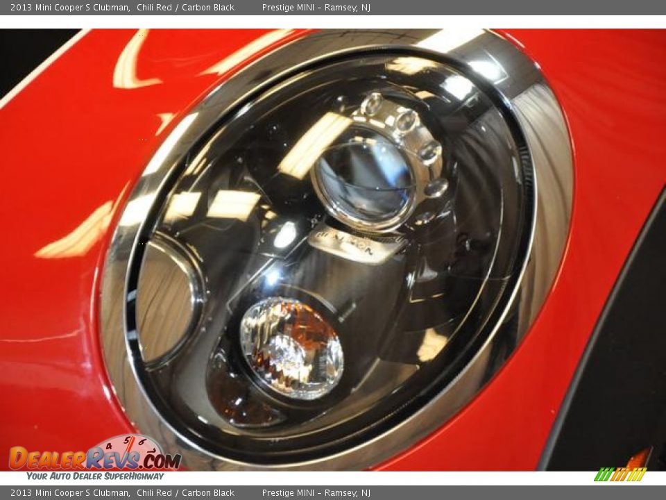 2013 Mini Cooper S Clubman Chili Red / Carbon Black Photo #2