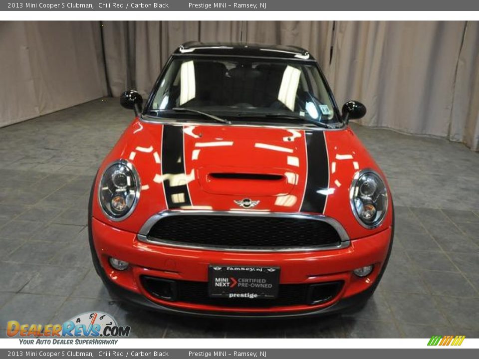 2013 Mini Cooper S Clubman Chili Red / Carbon Black Photo #3