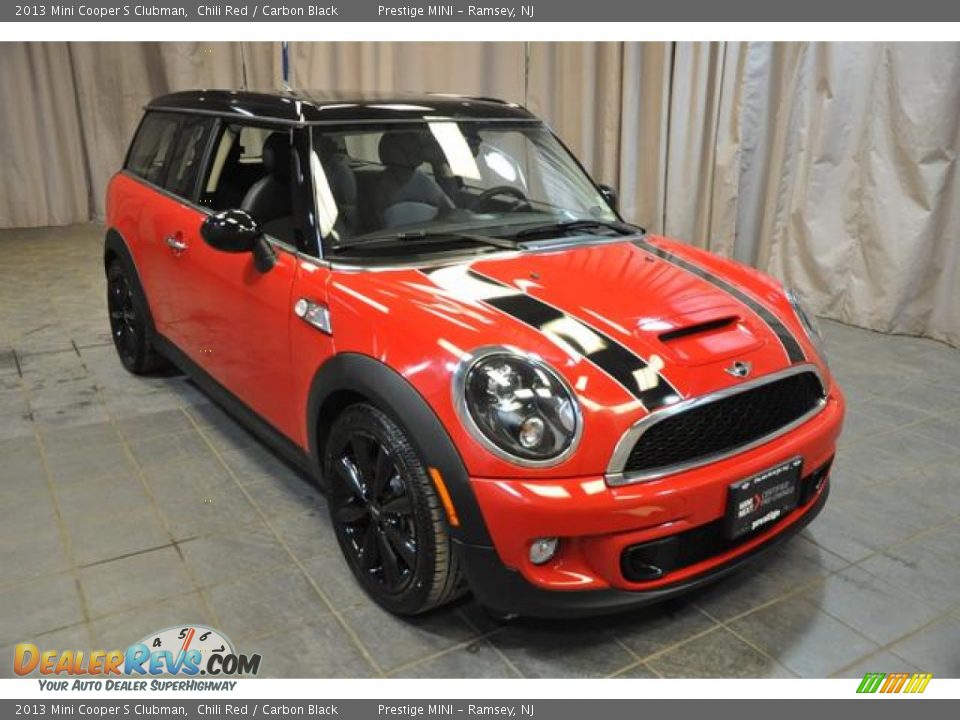 2013 Mini Cooper S Clubman Chili Red / Carbon Black Photo #4