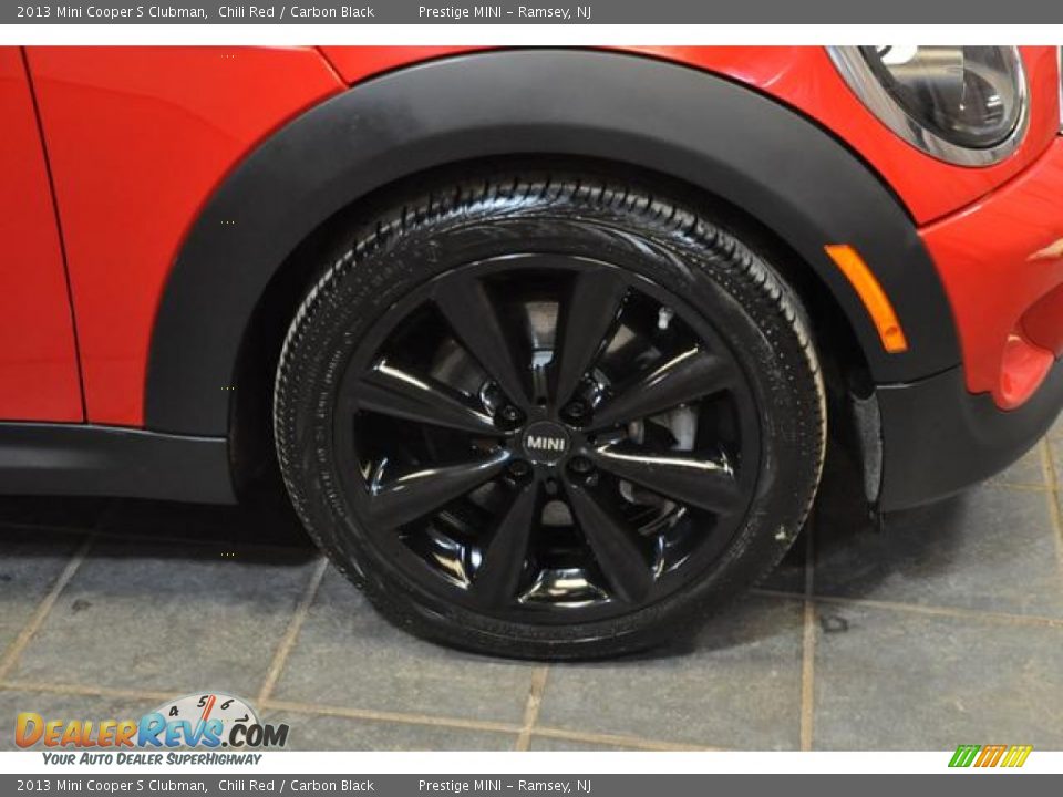 2013 Mini Cooper S Clubman Chili Red / Carbon Black Photo #5