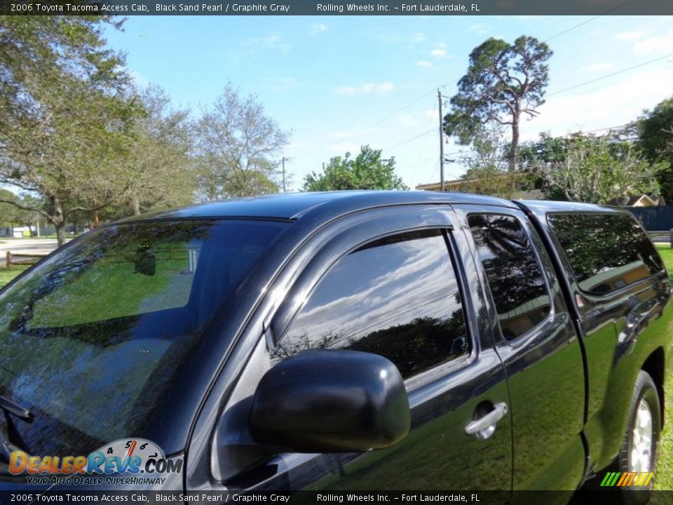 2006 Toyota Tacoma Access Cab Black Sand Pearl / Graphite Gray Photo #27