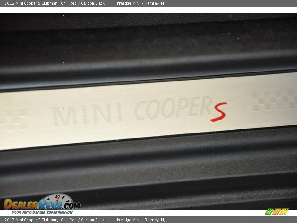 2013 Mini Cooper S Clubman Chili Red / Carbon Black Photo #8
