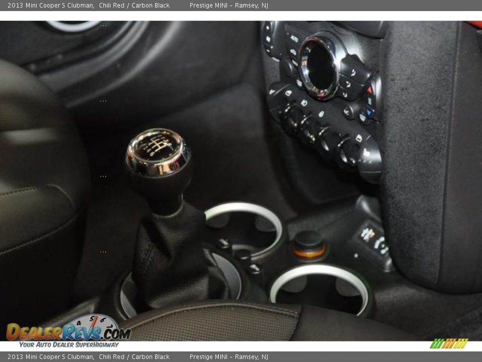 2013 Mini Cooper S Clubman Chili Red / Carbon Black Photo #10