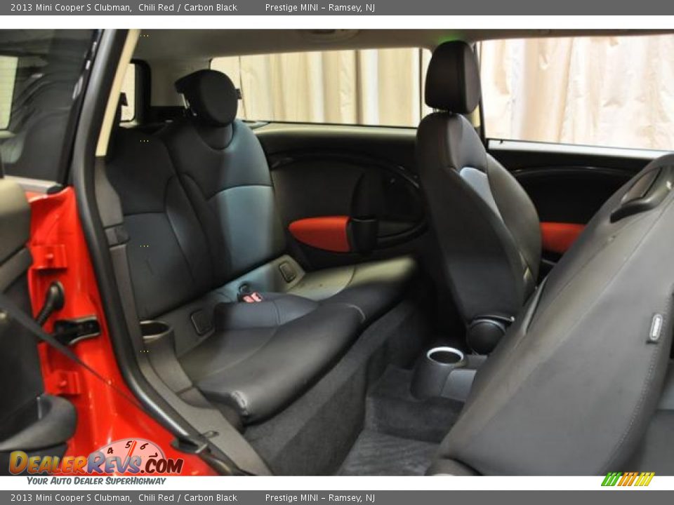 2013 Mini Cooper S Clubman Chili Red / Carbon Black Photo #11
