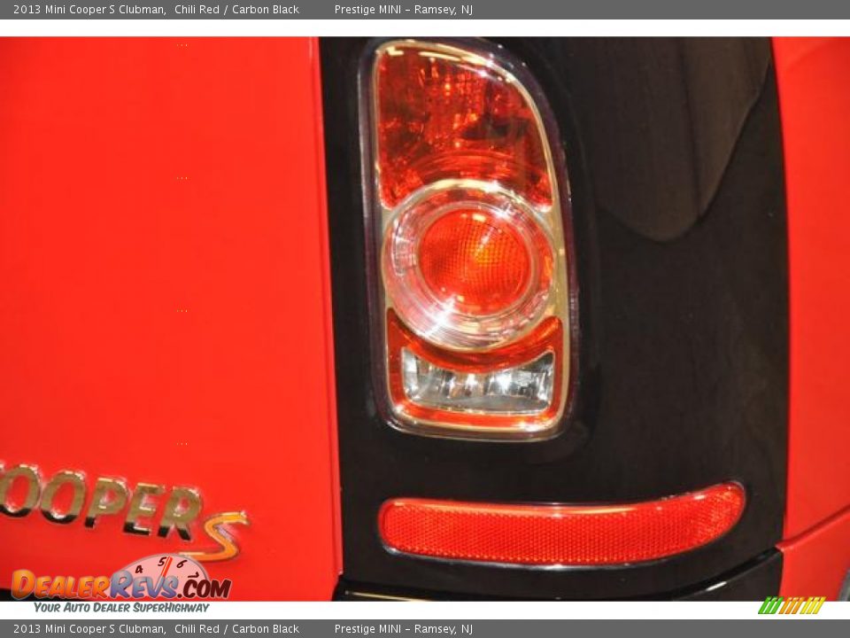 2013 Mini Cooper S Clubman Chili Red / Carbon Black Photo #13