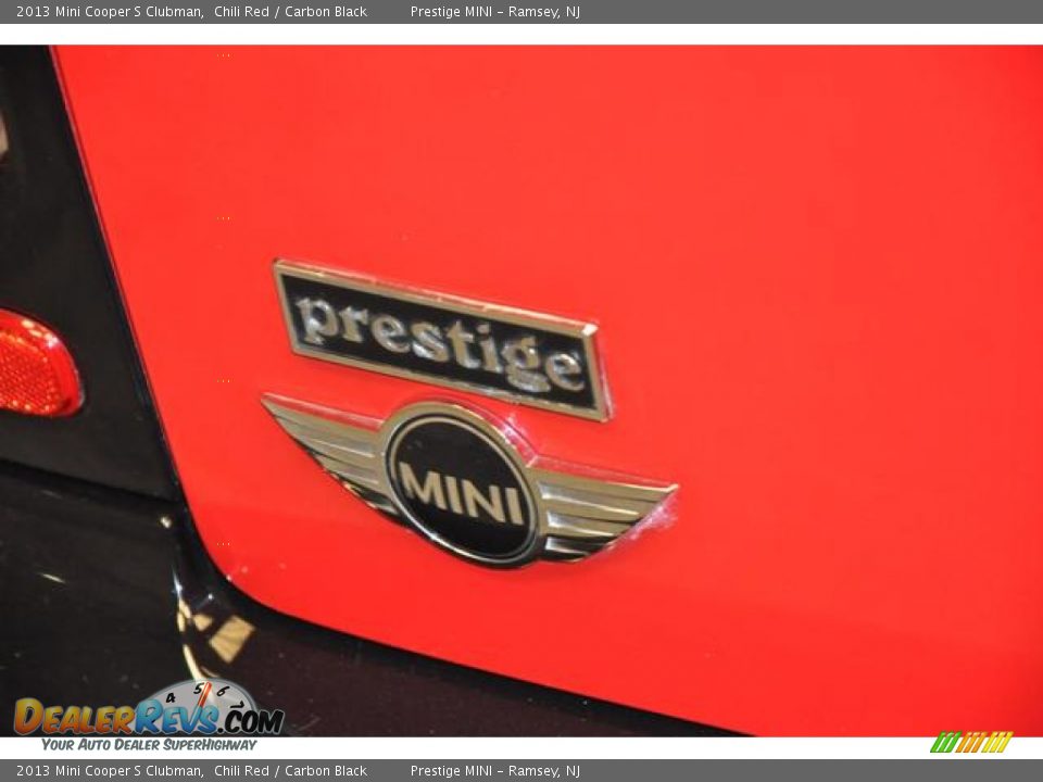 2013 Mini Cooper S Clubman Chili Red / Carbon Black Photo #15