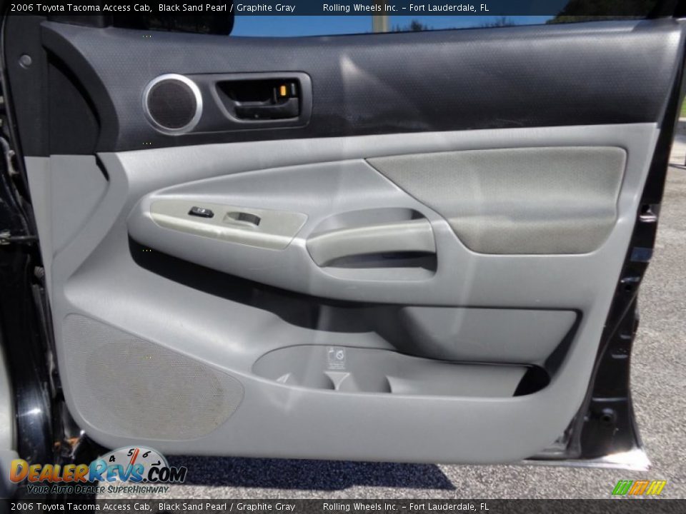 2006 Toyota Tacoma Access Cab Black Sand Pearl / Graphite Gray Photo #34