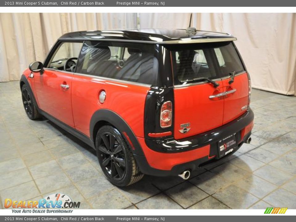 2013 Mini Cooper S Clubman Chili Red / Carbon Black Photo #18