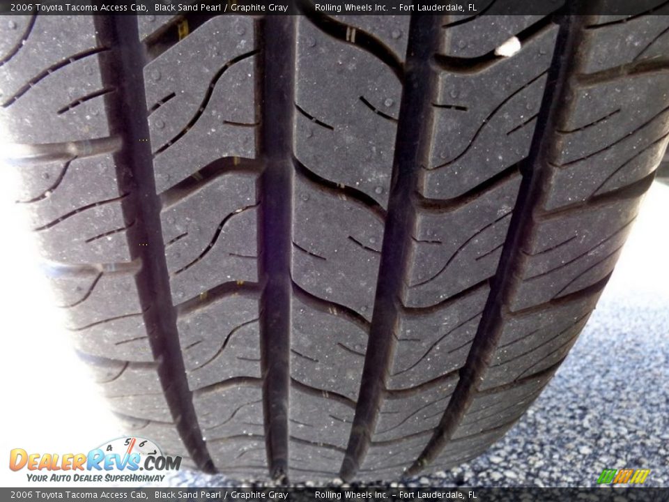 2006 Toyota Tacoma Access Cab Black Sand Pearl / Graphite Gray Photo #36