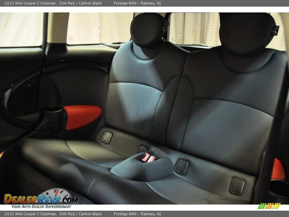 2013 Mini Cooper S Clubman Chili Red / Carbon Black Photo #27