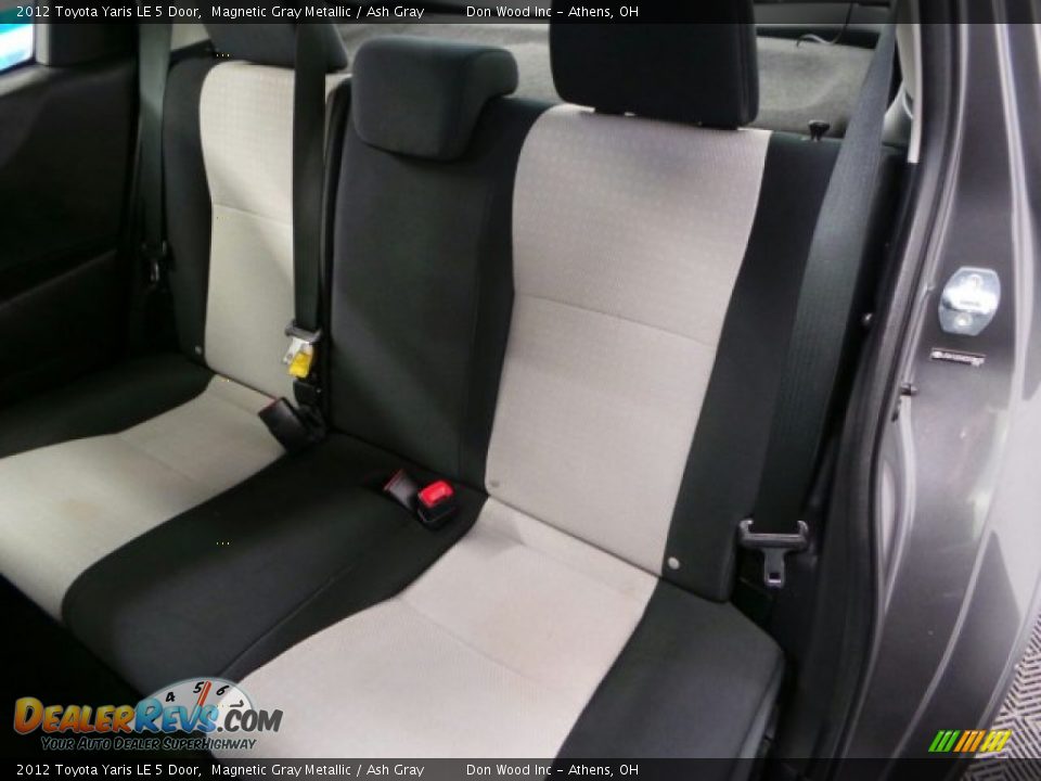2012 Toyota Yaris LE 5 Door Magnetic Gray Metallic / Ash Gray Photo #10