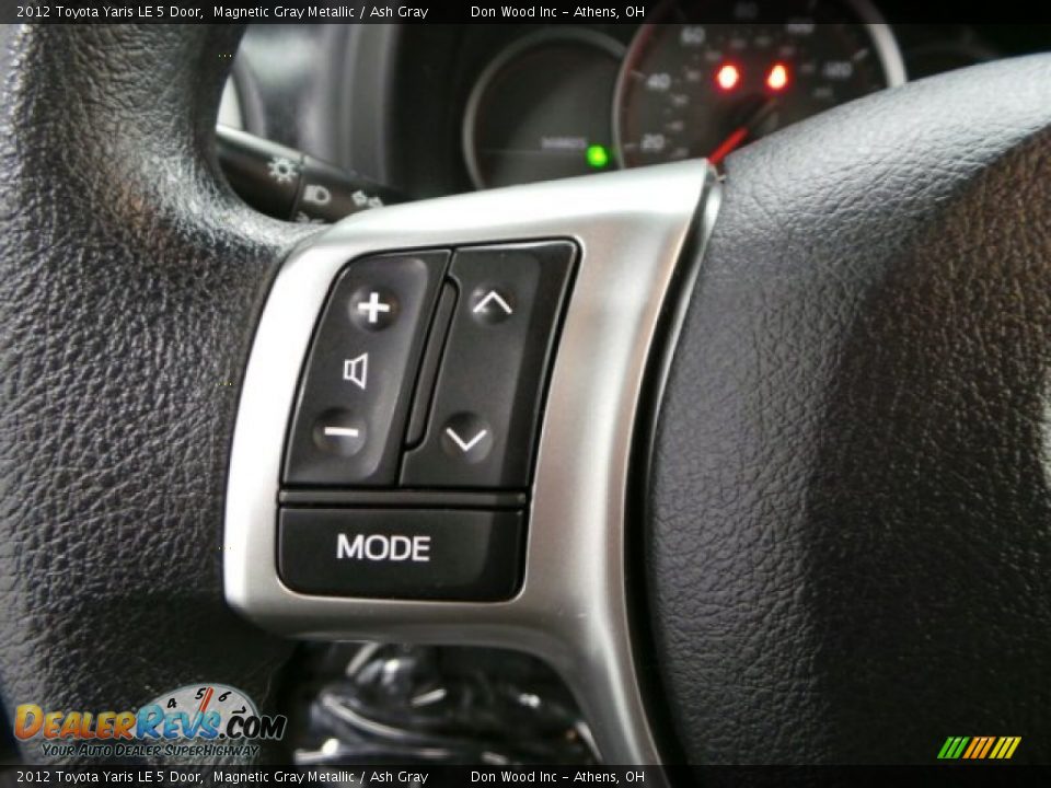 2012 Toyota Yaris LE 5 Door Magnetic Gray Metallic / Ash Gray Photo #19