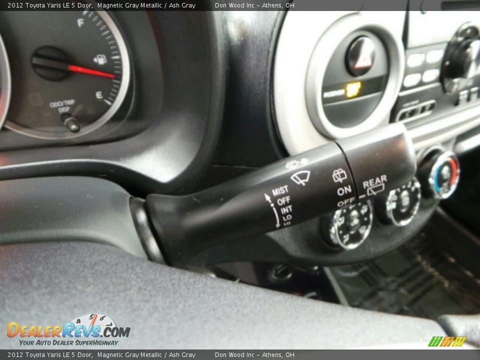 2012 Toyota Yaris LE 5 Door Magnetic Gray Metallic / Ash Gray Photo #21