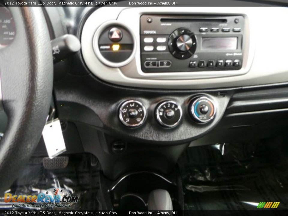 2012 Toyota Yaris LE 5 Door Magnetic Gray Metallic / Ash Gray Photo #26