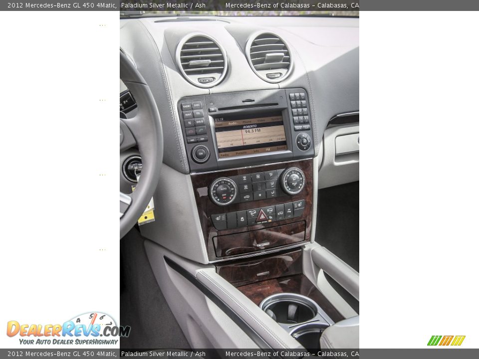 2012 Mercedes-Benz GL 450 4Matic Paladium Silver Metallic / Ash Photo #5