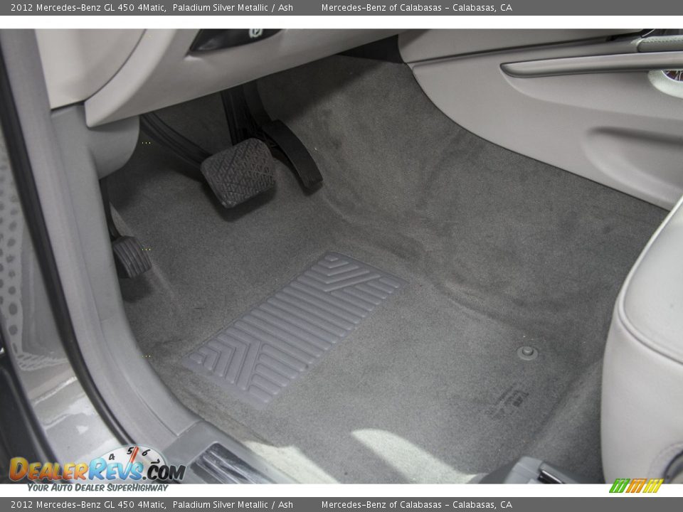 2012 Mercedes-Benz GL 450 4Matic Paladium Silver Metallic / Ash Photo #6