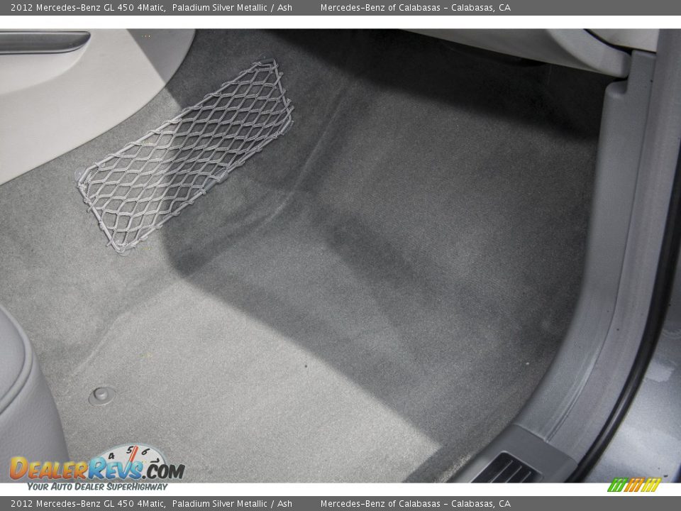 2012 Mercedes-Benz GL 450 4Matic Paladium Silver Metallic / Ash Photo #22