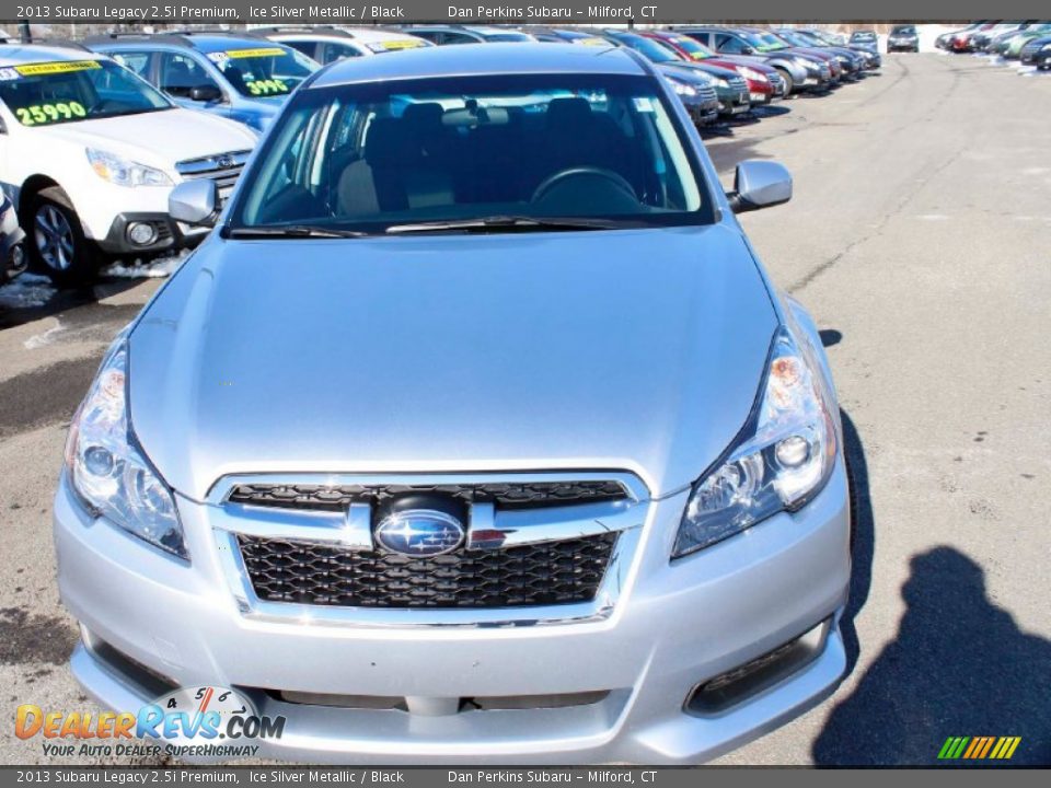 2013 Subaru Legacy 2.5i Premium Ice Silver Metallic / Black Photo #2