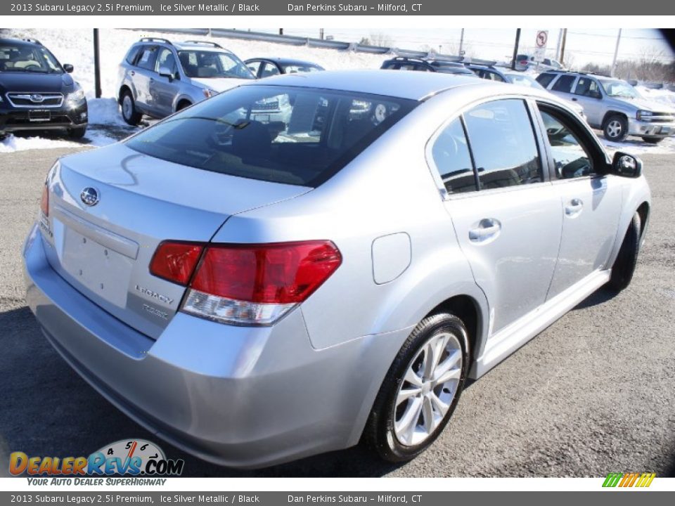 2013 Subaru Legacy 2.5i Premium Ice Silver Metallic / Black Photo #6