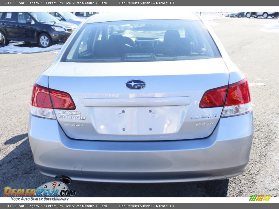 2013 Subaru Legacy 2.5i Premium Ice Silver Metallic / Black Photo #7