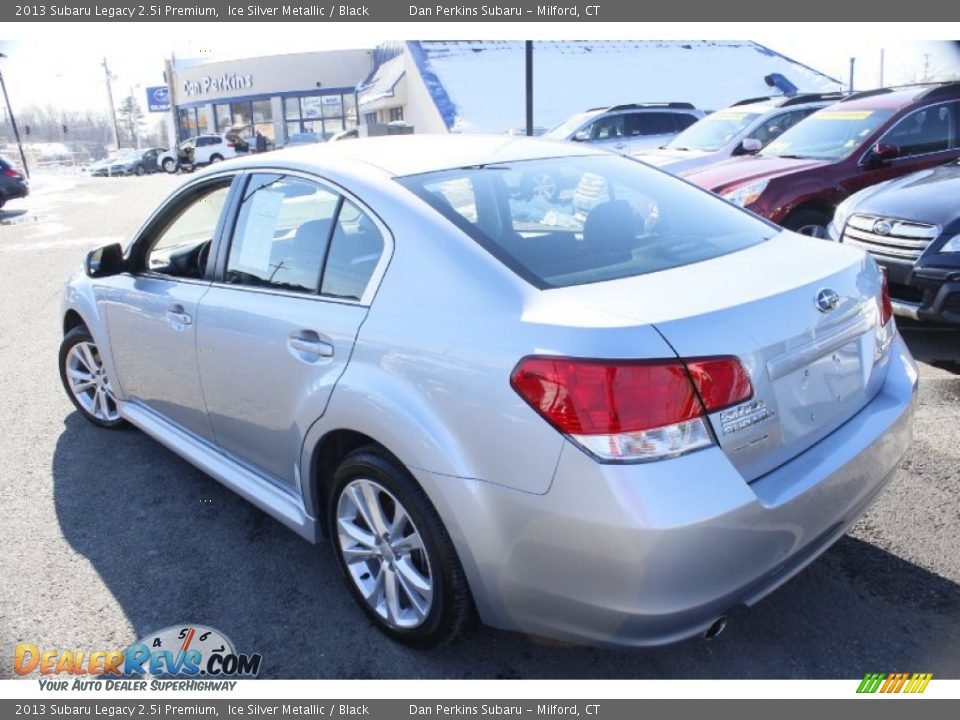 2013 Subaru Legacy 2.5i Premium Ice Silver Metallic / Black Photo #10