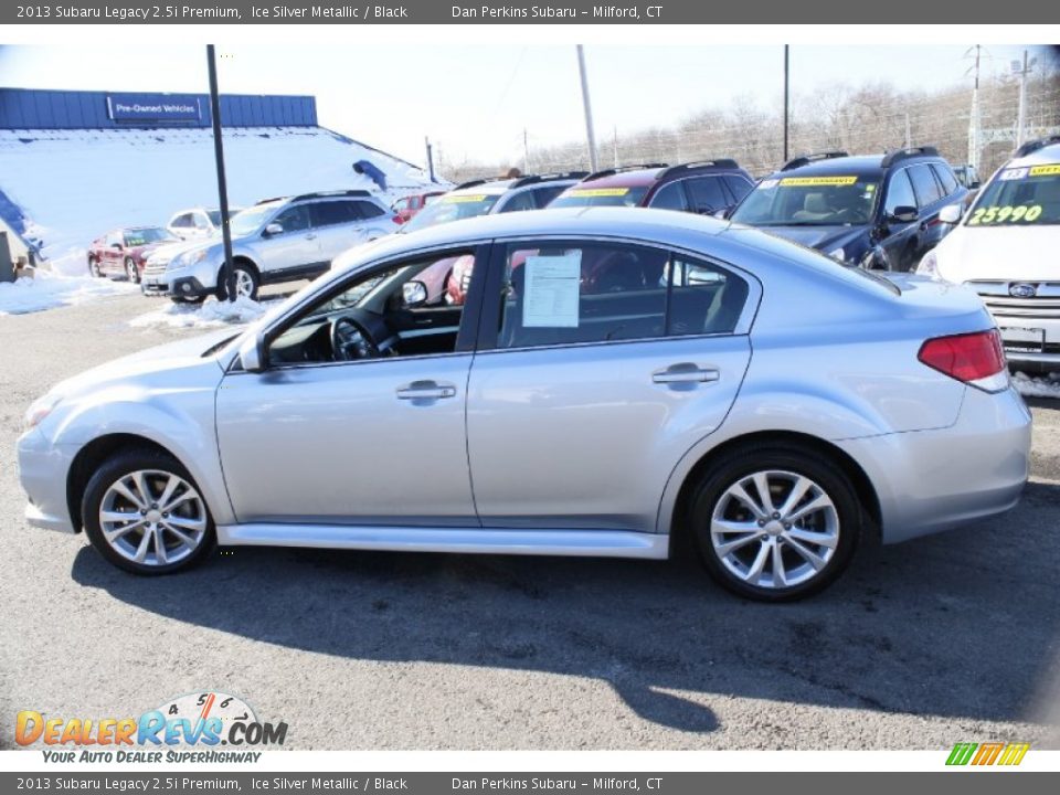 2013 Subaru Legacy 2.5i Premium Ice Silver Metallic / Black Photo #11