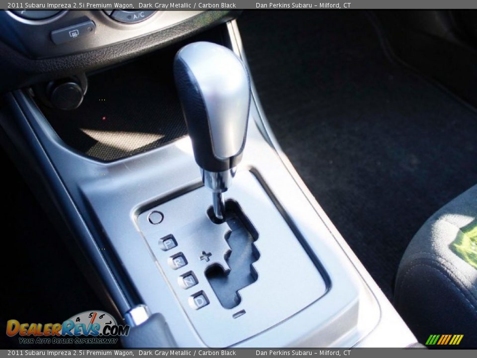 2011 Subaru Impreza 2.5i Premium Wagon Dark Gray Metallic / Carbon Black Photo #15