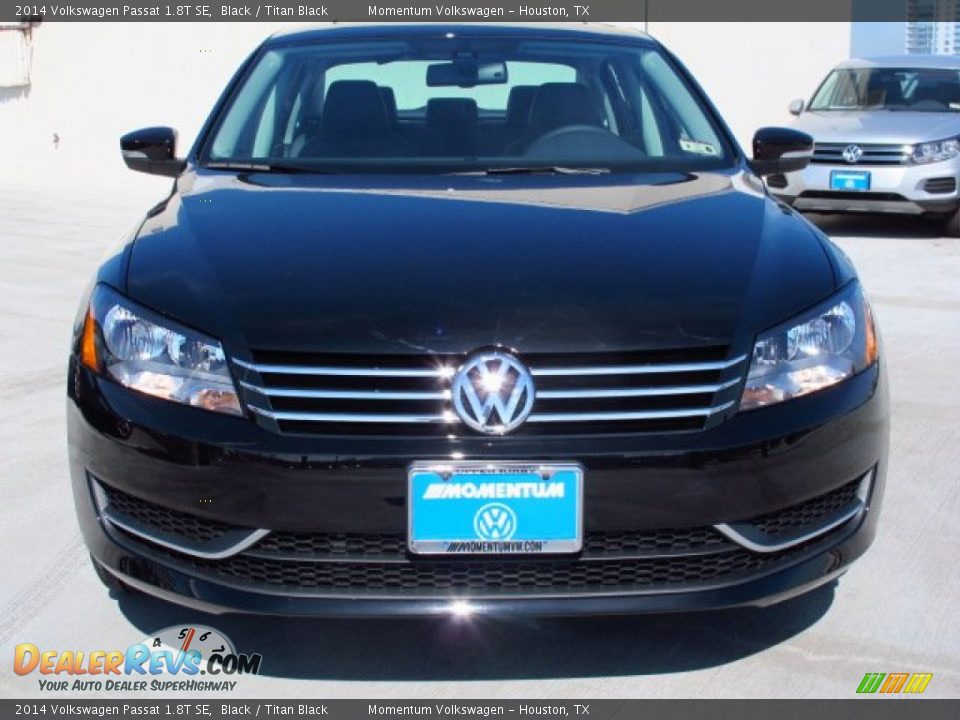 2014 Volkswagen Passat 1.8T SE Black / Titan Black Photo #2