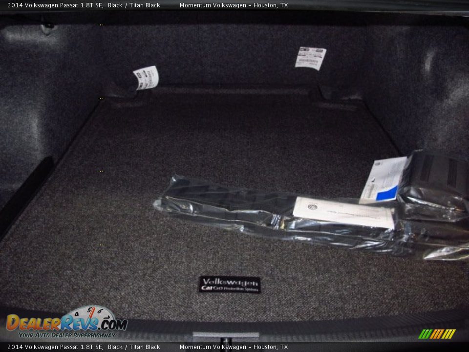 2014 Volkswagen Passat 1.8T SE Black / Titan Black Photo #8