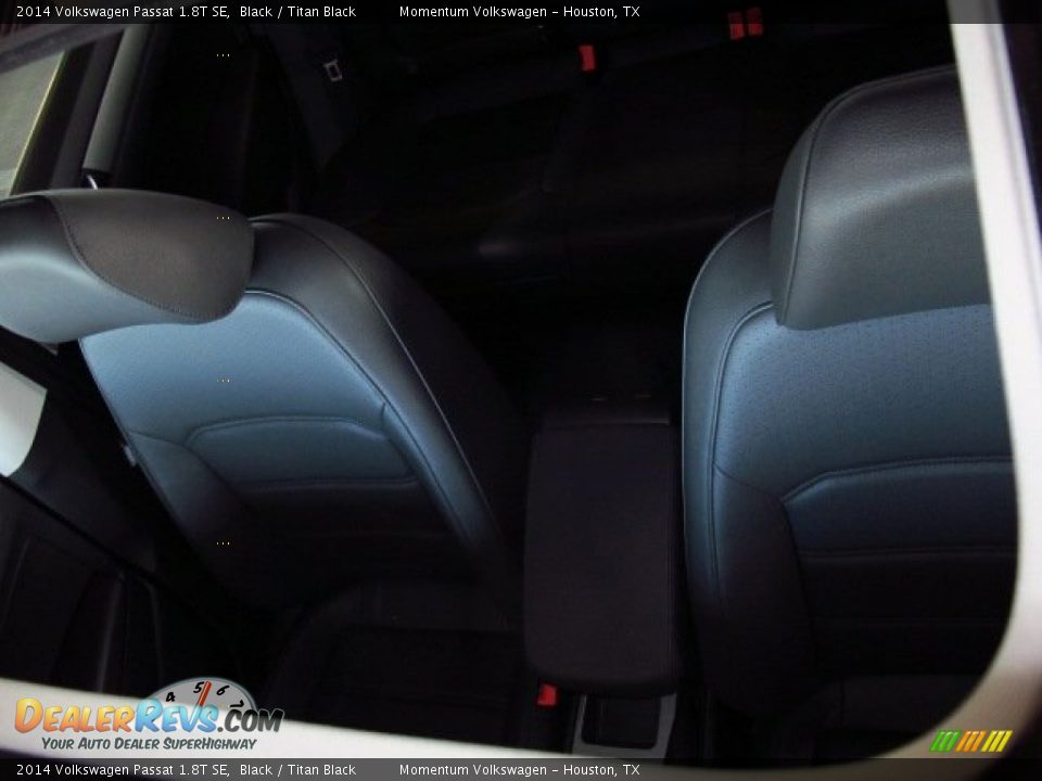 2014 Volkswagen Passat 1.8T SE Black / Titan Black Photo #9