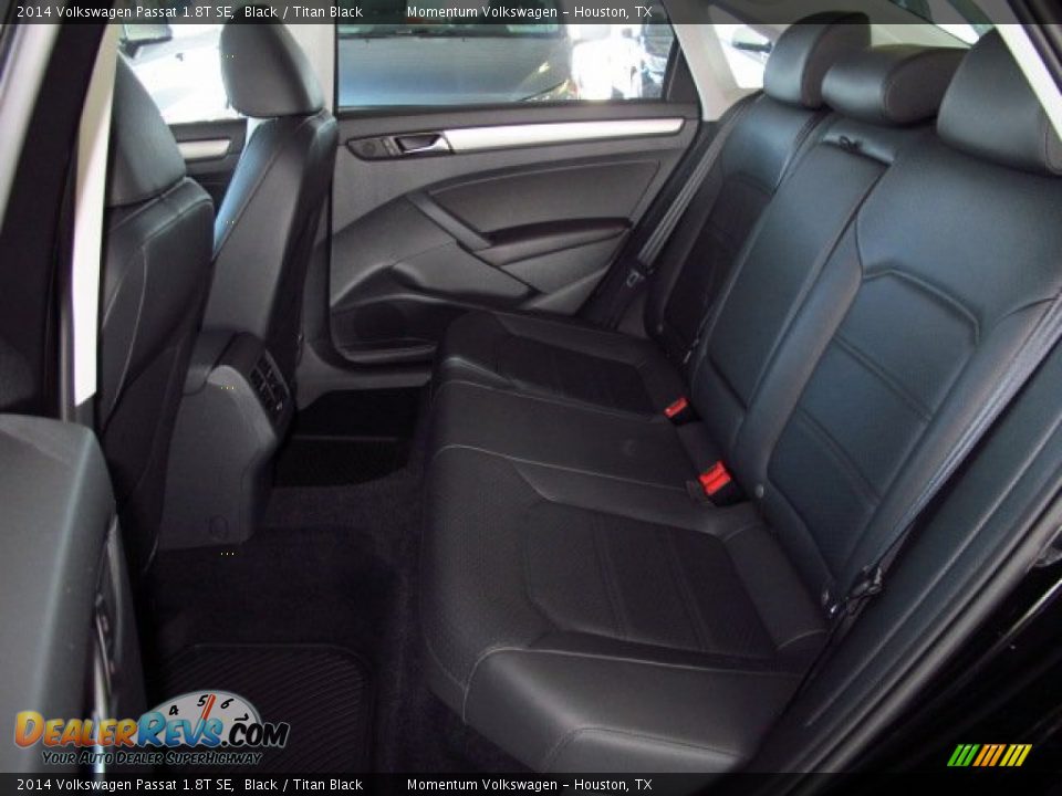 2014 Volkswagen Passat 1.8T SE Black / Titan Black Photo #13
