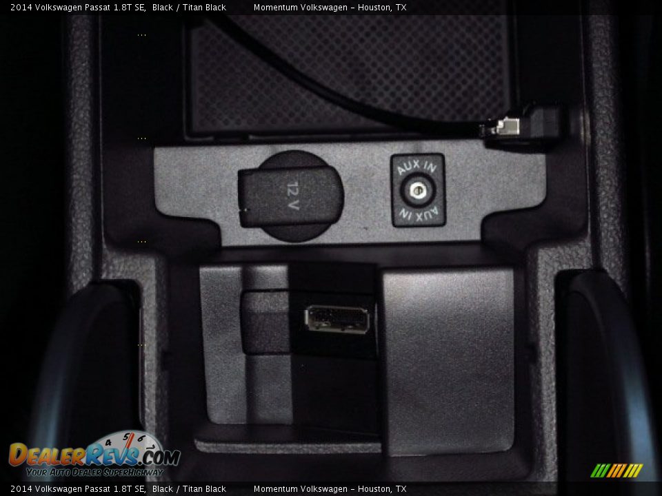 2014 Volkswagen Passat 1.8T SE Black / Titan Black Photo #21