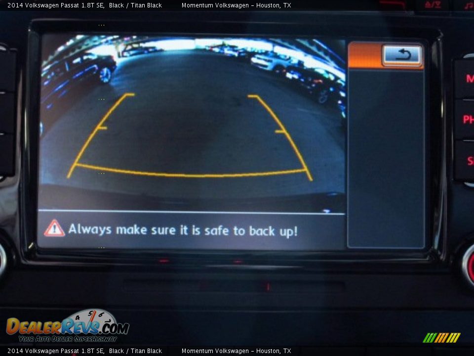 2014 Volkswagen Passat 1.8T SE Black / Titan Black Photo #24