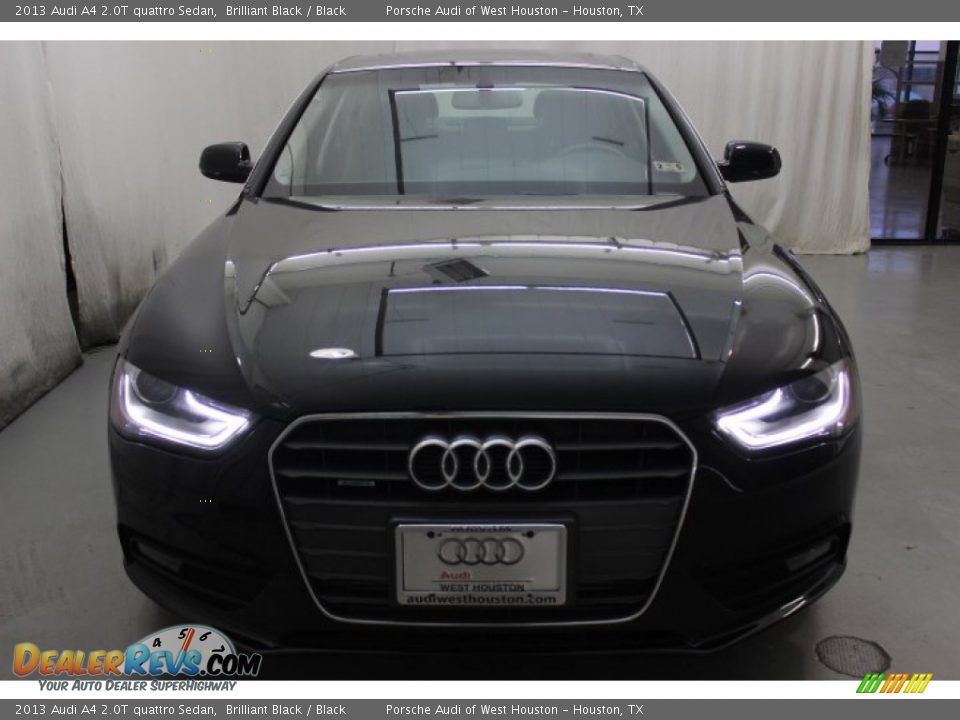 2013 Audi A4 2.0T quattro Sedan Brilliant Black / Black Photo #2