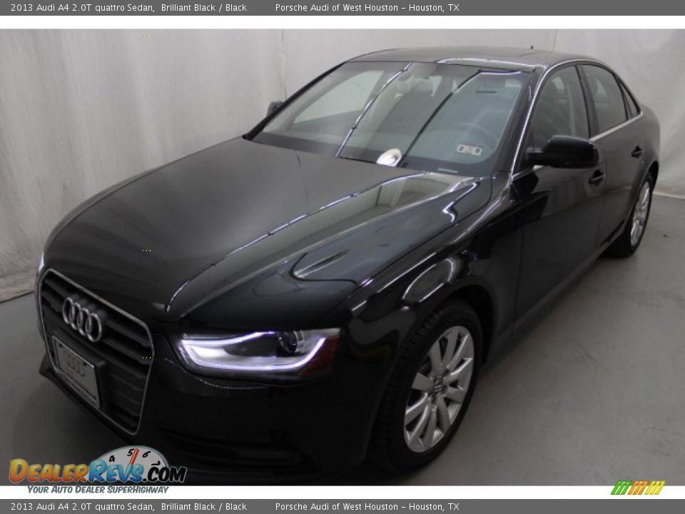 2013 Audi A4 2.0T quattro Sedan Brilliant Black / Black Photo #3