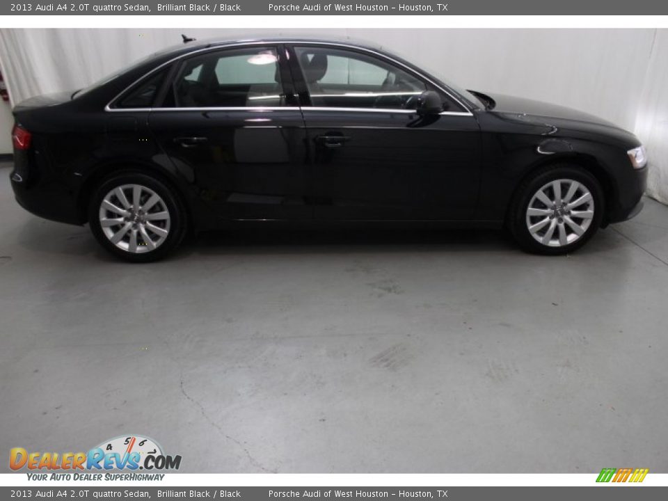 2013 Audi A4 2.0T quattro Sedan Brilliant Black / Black Photo #7