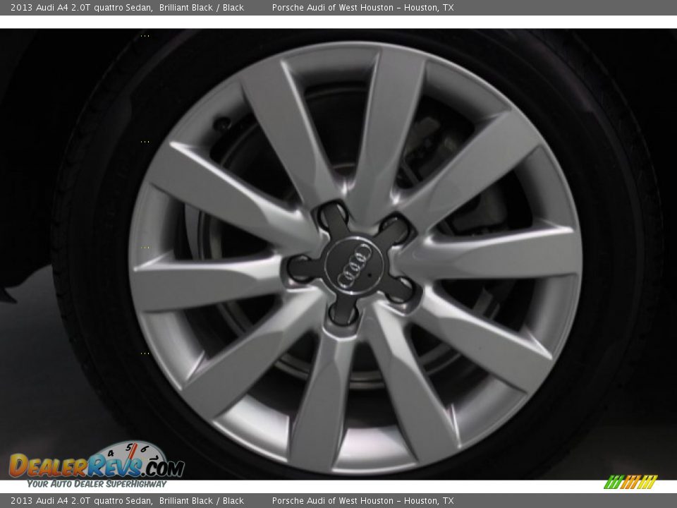 2013 Audi A4 2.0T quattro Sedan Brilliant Black / Black Photo #8