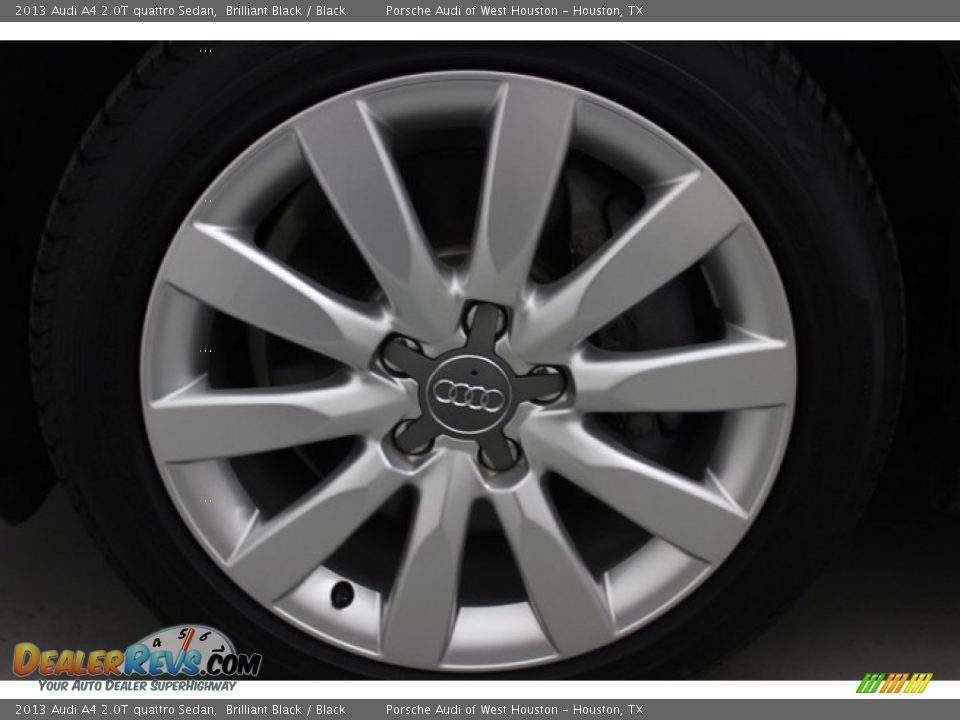 2013 Audi A4 2.0T quattro Sedan Brilliant Black / Black Photo #10