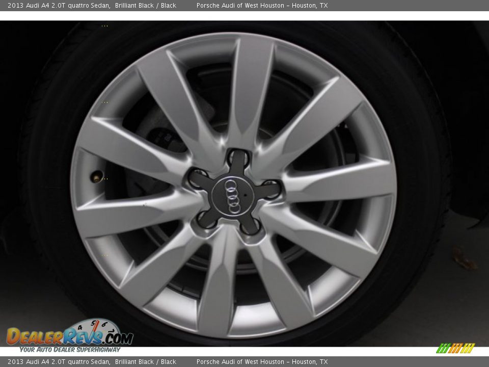 2013 Audi A4 2.0T quattro Sedan Brilliant Black / Black Photo #11