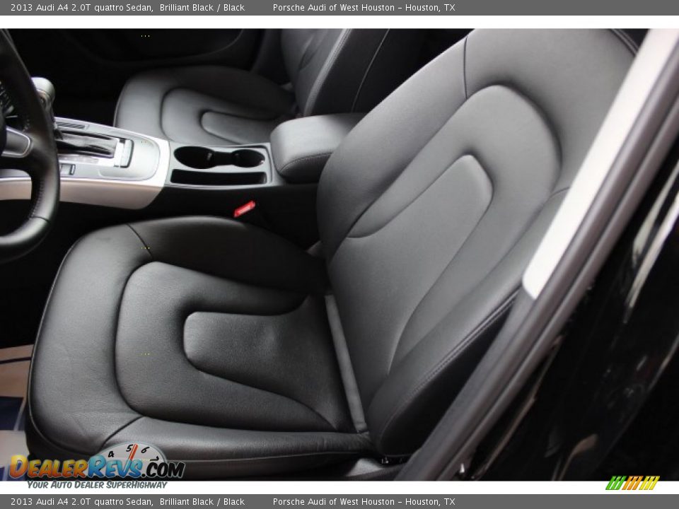 2013 Audi A4 2.0T quattro Sedan Brilliant Black / Black Photo #14