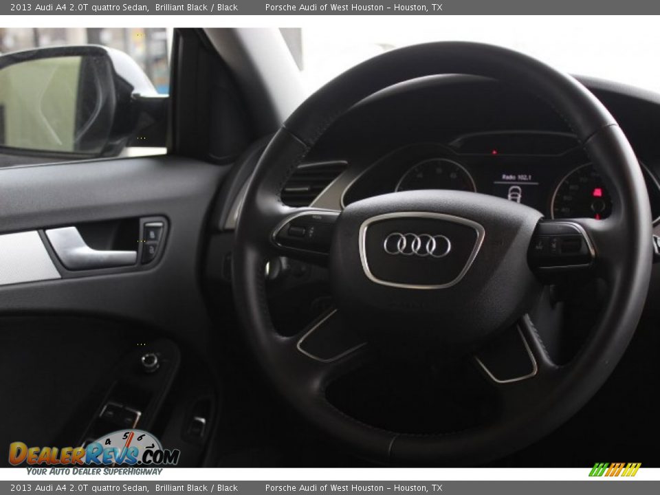 2013 Audi A4 2.0T quattro Sedan Brilliant Black / Black Photo #31