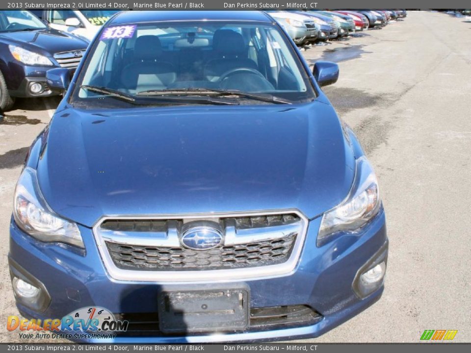 2013 Subaru Impreza 2.0i Limited 4 Door Marine Blue Pearl / Black Photo #2