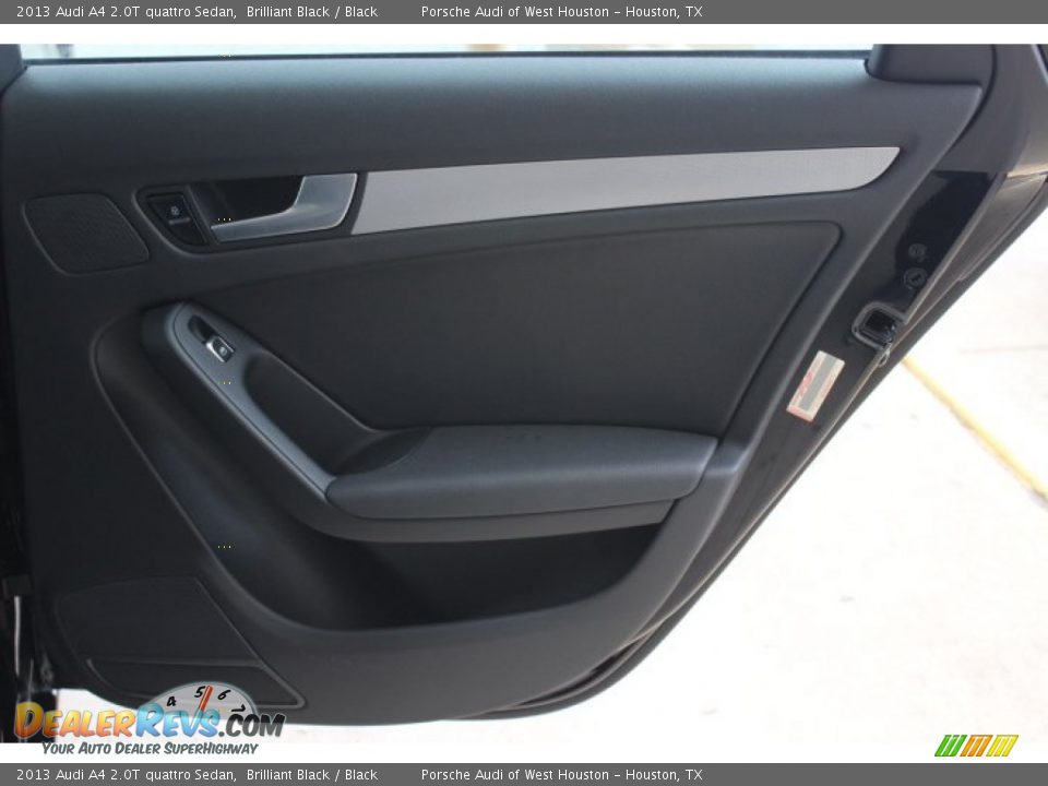 2013 Audi A4 2.0T quattro Sedan Brilliant Black / Black Photo #33
