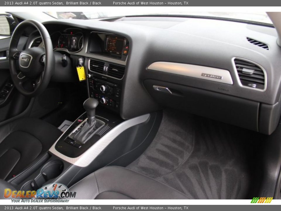 2013 Audi A4 2.0T quattro Sedan Brilliant Black / Black Photo #36