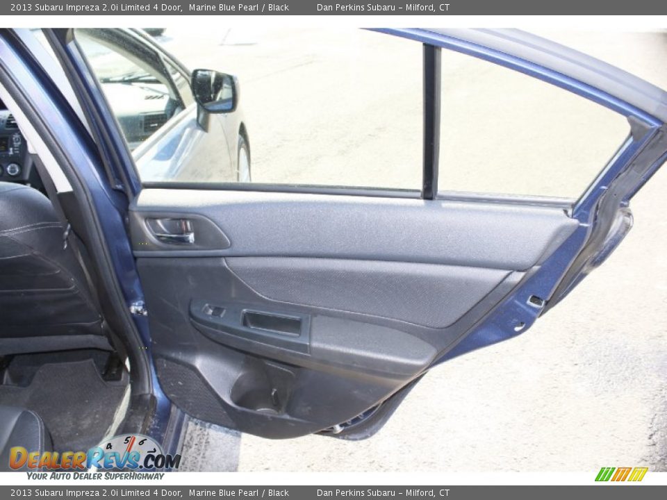 2013 Subaru Impreza 2.0i Limited 4 Door Marine Blue Pearl / Black Photo #16