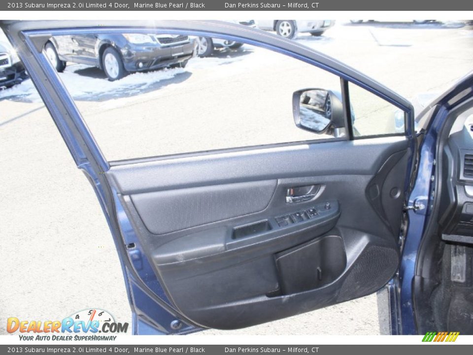 2013 Subaru Impreza 2.0i Limited 4 Door Marine Blue Pearl / Black Photo #18