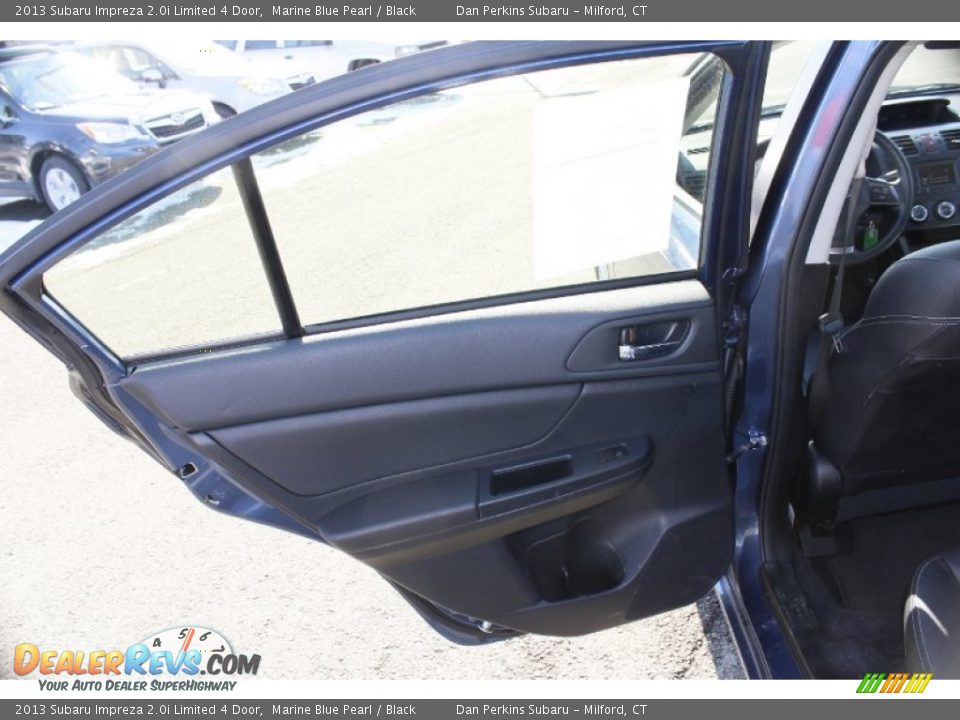 2013 Subaru Impreza 2.0i Limited 4 Door Marine Blue Pearl / Black Photo #19